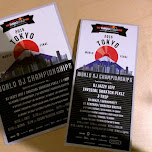 flyers at Red Bull Thre3Style at Ageha in Tokyo in Tokyo, Japan 