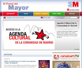 Nuevo diseño del Portal del Mayor de la Comunidad de Madrid