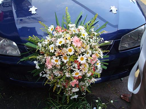 wedding car decoration