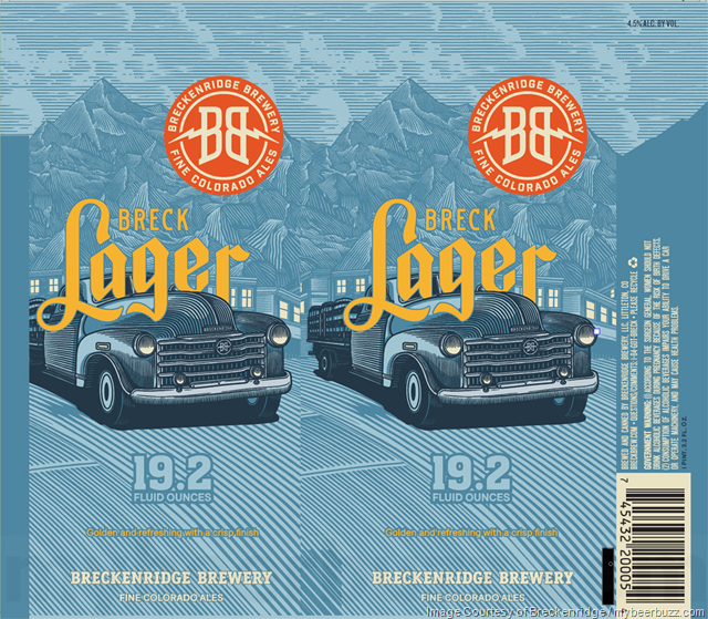 Breckenridge Brewery Adding Breck Lager & Avalanche 19.2oz Cans