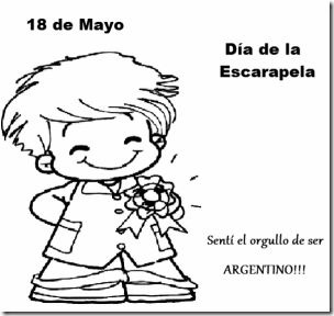 escarapela argntina colorear (2)