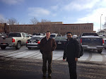 Kevin and Ranjit in front of the Dry Creek facility