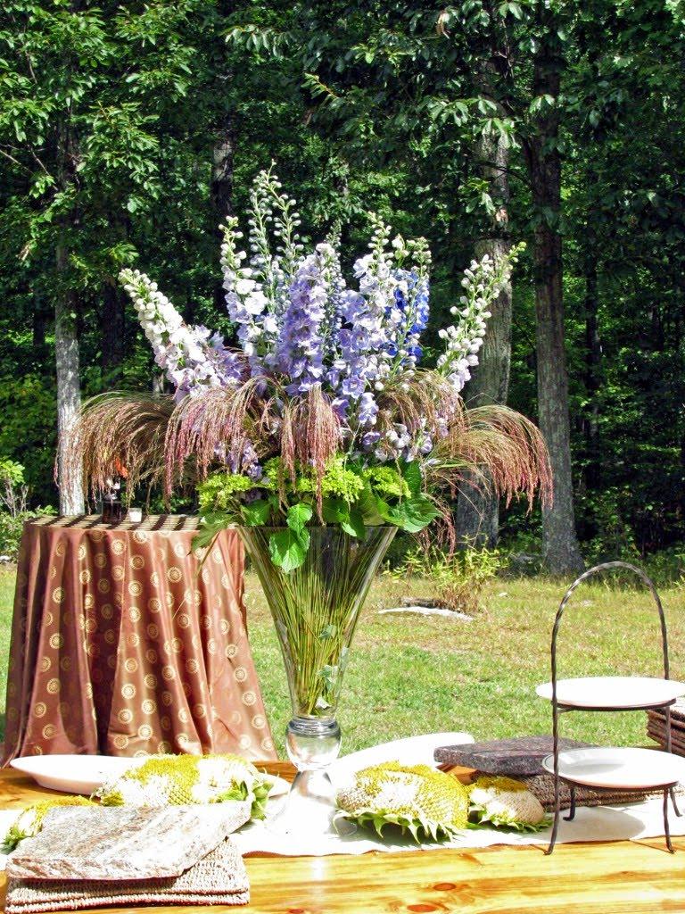 pink oriental lily wedding