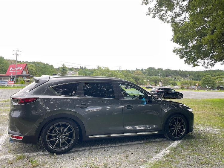 CX-8のWithMazda・MazdaCamarades・シャコタンSUV・オフ会しました・朝霧高原に関するカスタム事例の投稿画像19枚目