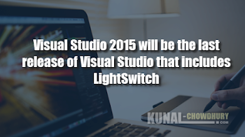 Future of Visual Studio LightSwitch