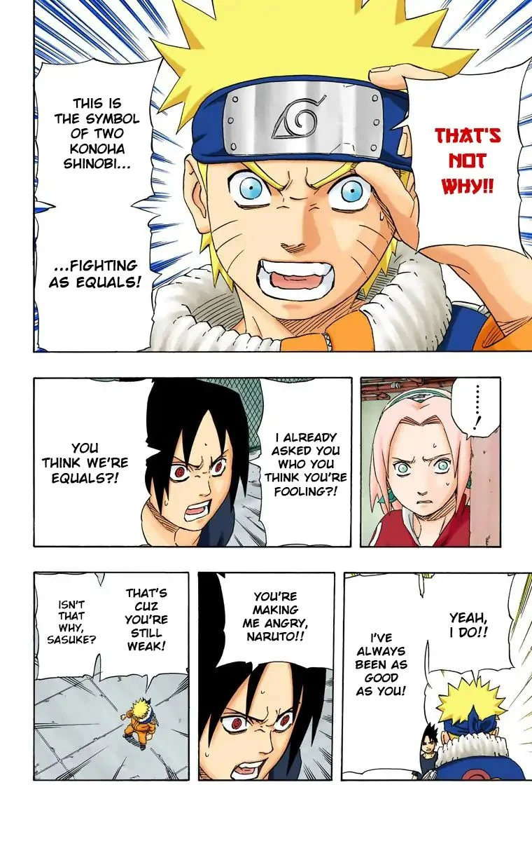 Chapter 175 Naruto Vs. Sasuke!! Page 7