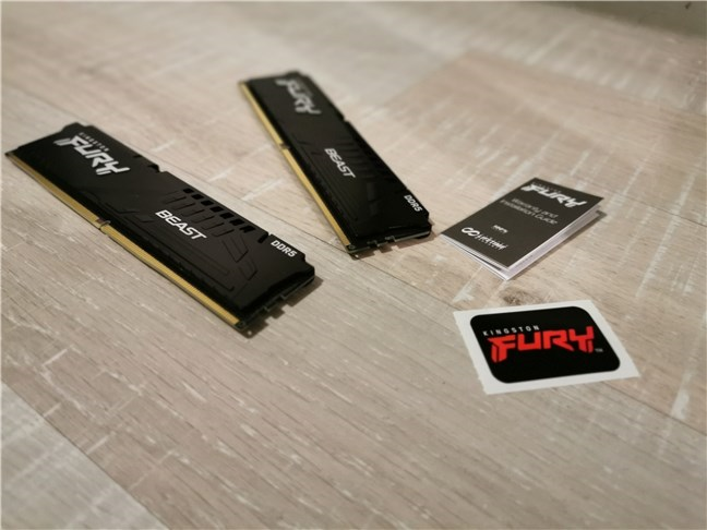 Kingston FURY Beast DDR5-4800 32GB: cosa c'è dentro la confezione