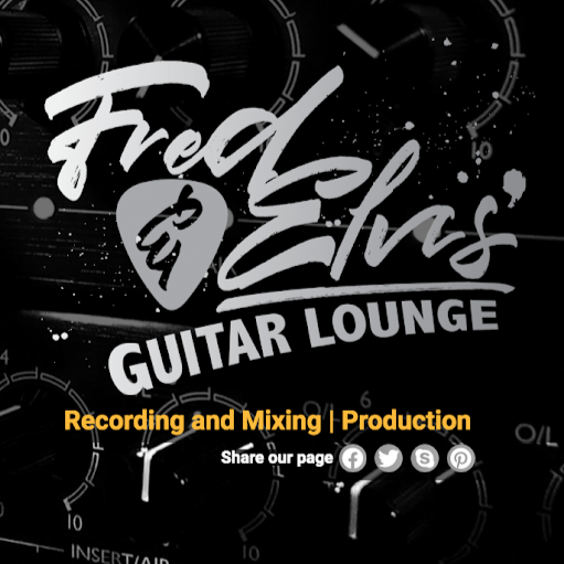 Fred n' Elvis' Guitar Lounge logo