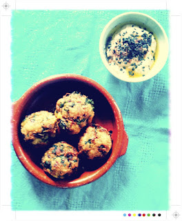 Toast: Chard & Kale Falafel with a Lemon Tahini & Sumac Sauce