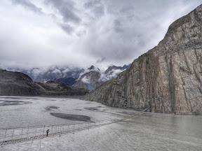 Hunza Valley and the scary bridge