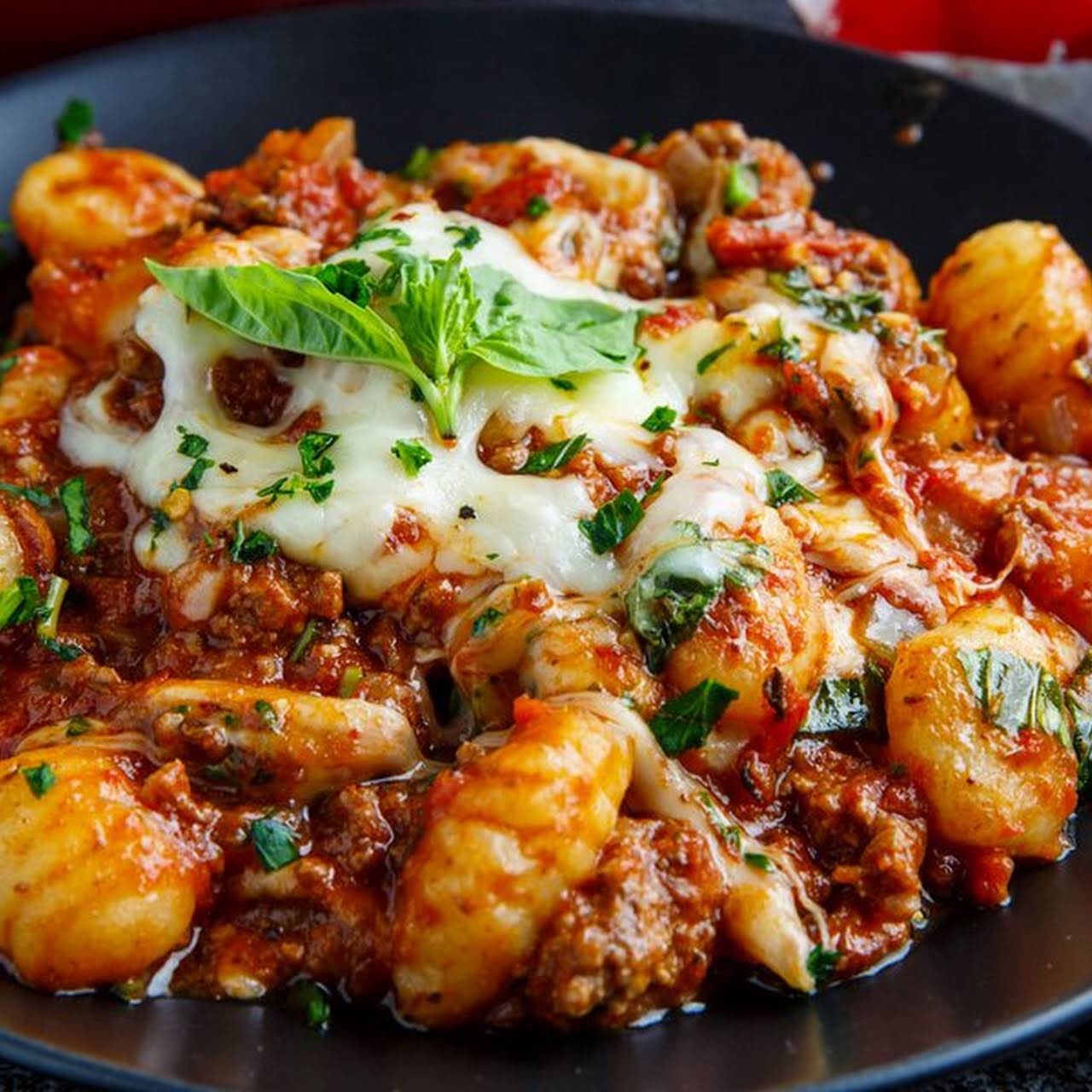 Gnocchi with Meat Sauce - Taste and Tell