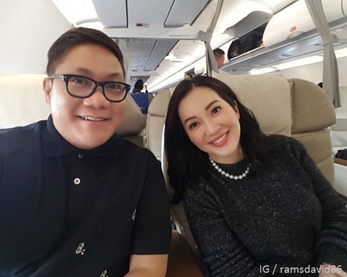 Kris Aquino with Rams David