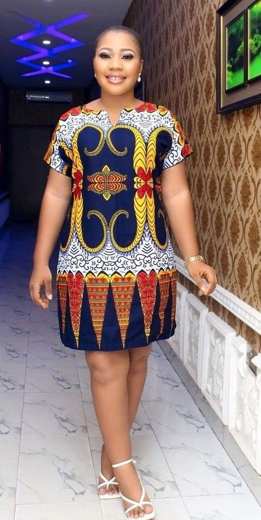 12 Magnificent Ankara Short Dress For Date, Shopping, Church And Other ...
