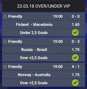 Savior Betting Tips Over / Under VIP 1.0 APK + Mod (المال غير محدود / كبار الشخصيات) إلى عن على ذكري المظهر