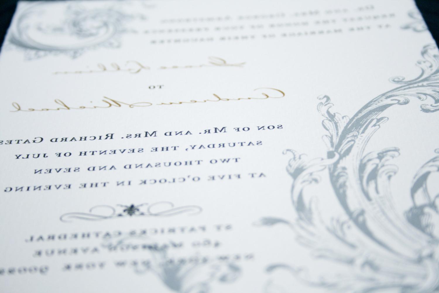 Romantic Wedding Invitations