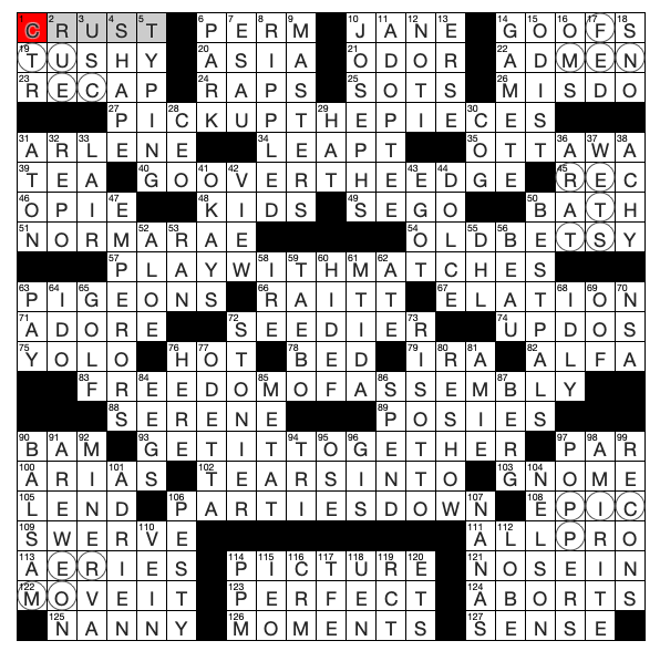 Just 2 Words - TODAY'S JULY 16 JUMBLE CROSSWORD PUZZLE I've placed two  answers to today's Jumble Crossword clues at the bottom of this post. Keep  your eyes up here and see