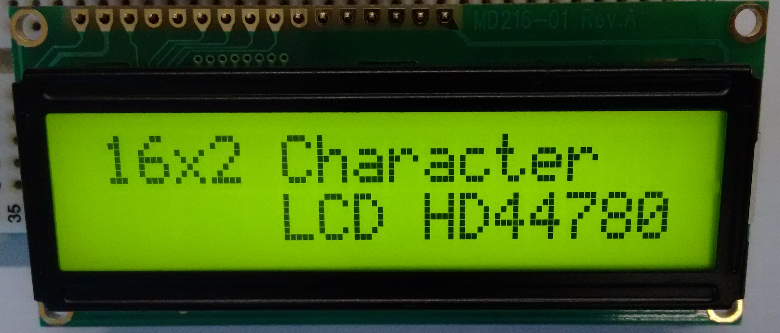 hd44780 lcd pinout