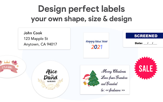 Create & Print Labels maker for & Co - Google Workspace Marketplace