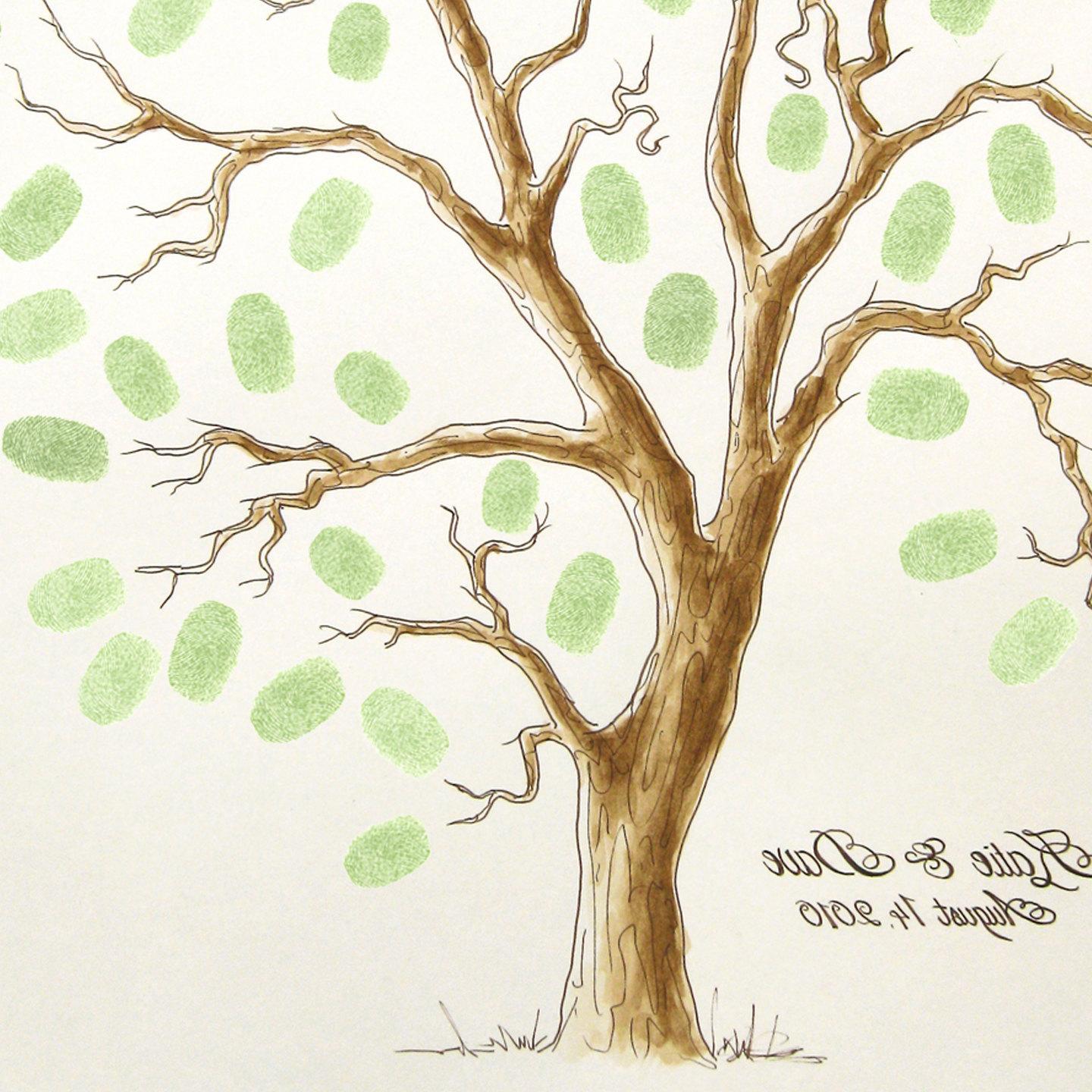 Wedding Tree Guest Book 11 x