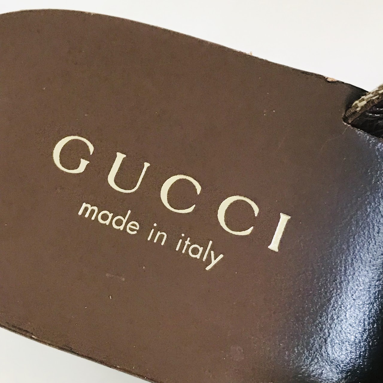 Gucci Monogram Slides