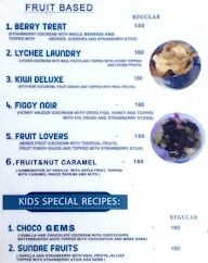 Iceberg menu 8