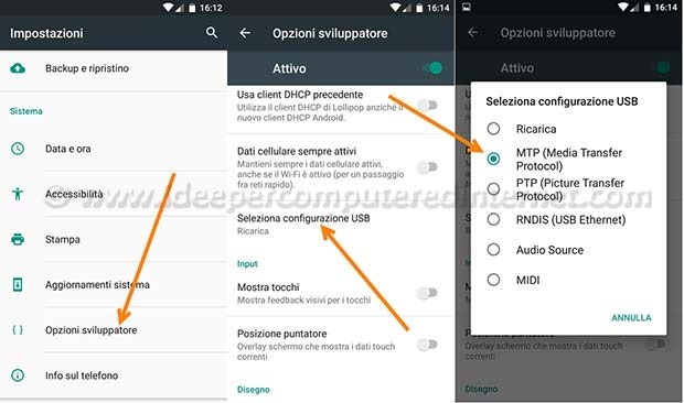 configurazione-usb-android