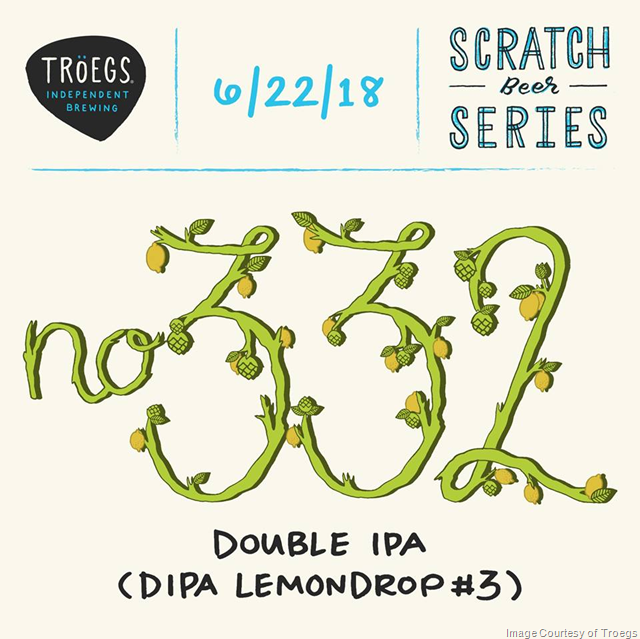 Troegs Releasing Scratch No 332 DIPA & When In Doubt Helles