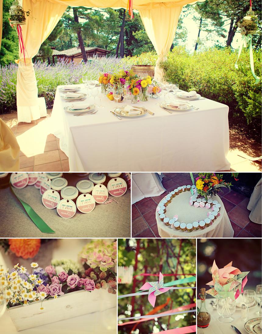 tuscan wedding theme reception