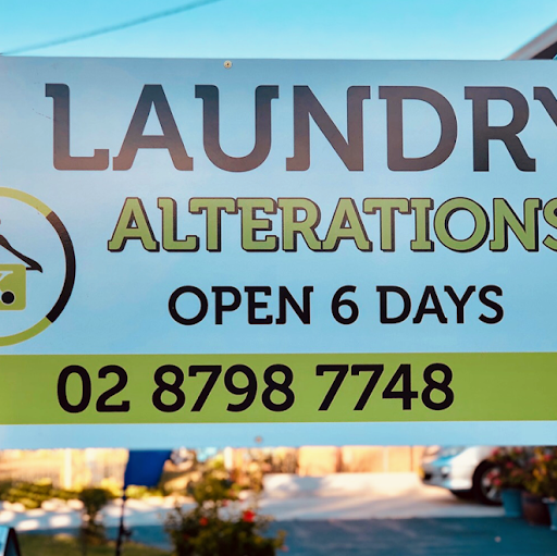 K. LAUNDRY & ALTERATIONS logo