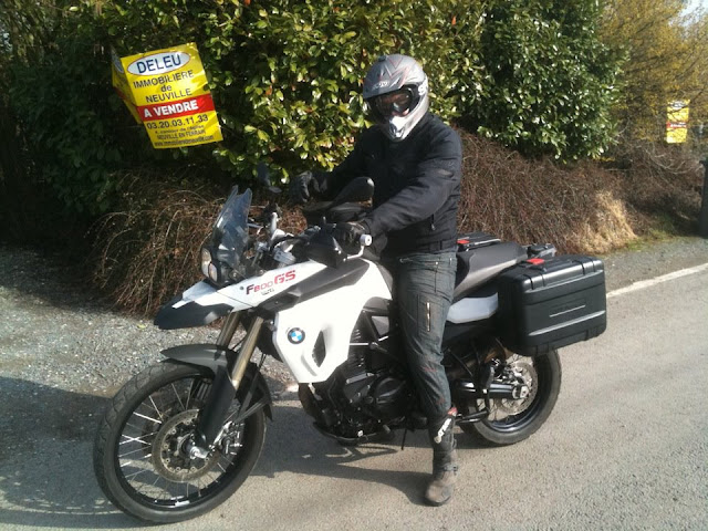 Ma F800 GS '10 aka Blanchette GS-achat