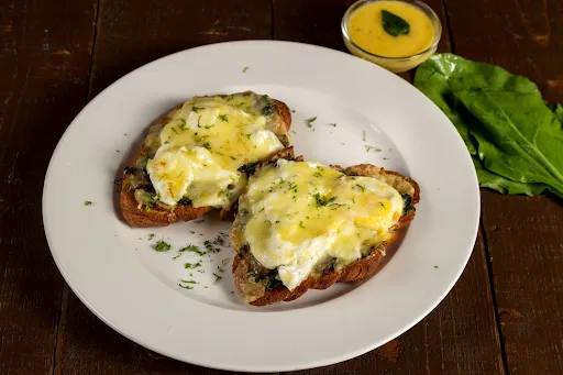 Spinach & Mushroom Egg Benedict