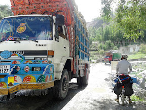 Passing from Ghulkin village