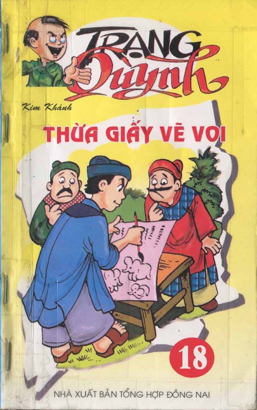 TRUYỆN TRANH TRẠNG QUỲNH - Tập 18: Thừa giấy vẽ voi