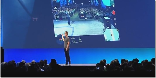 facebook diretta droni live api