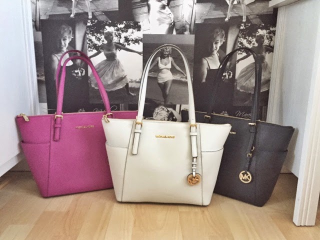 michael kors jet set tote review