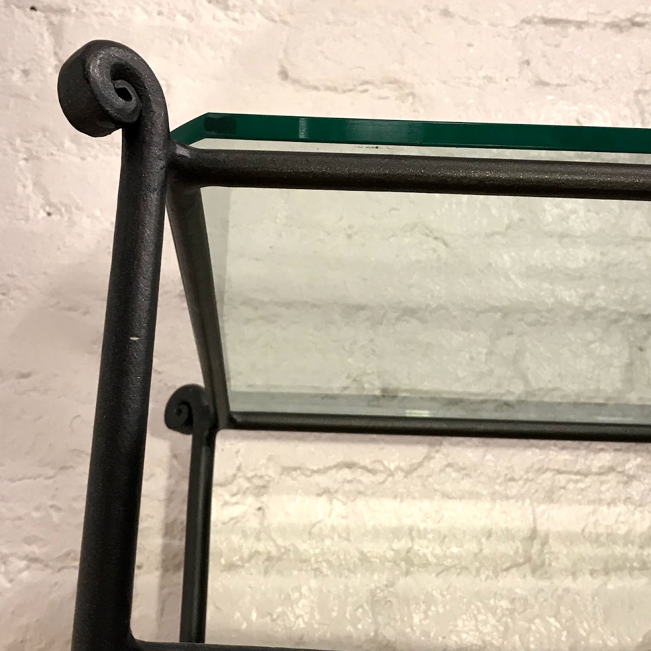 Wrought Iron Side Table