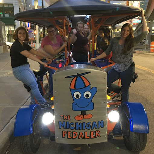 The Michigan Pedaler logo