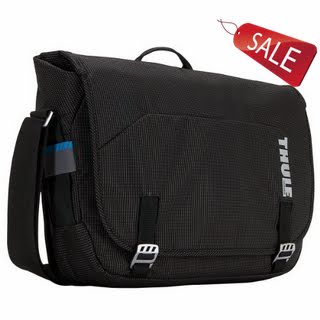 Thule Crossover Messenger Bag 12 Liter Tcmb-115 15.4-inch Macbook / Pro / Air or PC (Black)