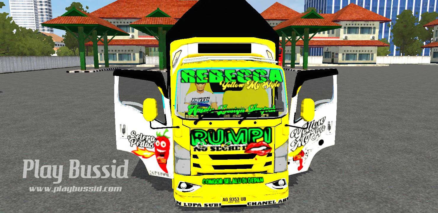 Download mod bussid truck full lampu