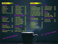 Cotea Cafe menu 2