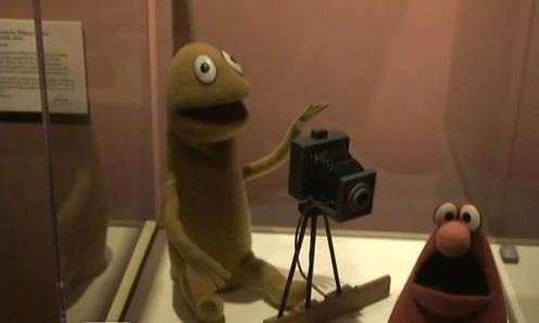Dos de los primeros muñecos de Jim Henson expuestos en Nueva York