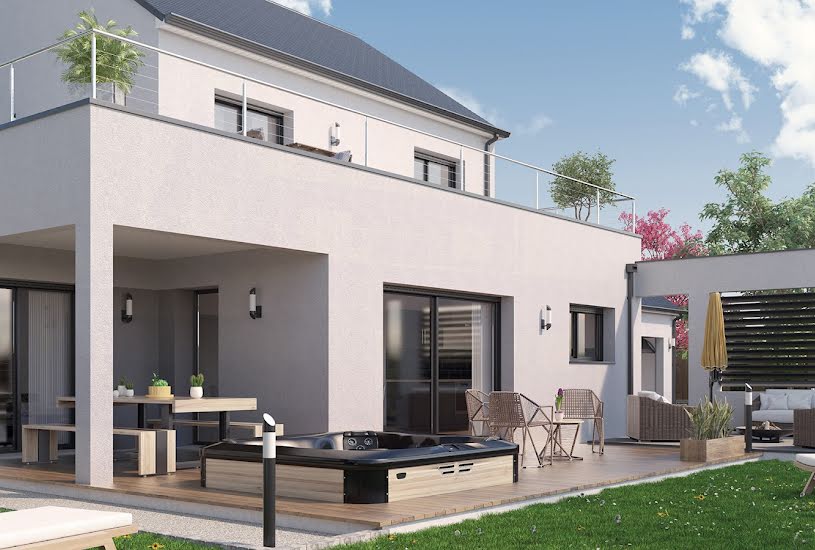  Vente Terrain + Maison - Terrain : 1 014m² - Maison : 148m² à Sainte-Reine-de-Bretagne (44160) 