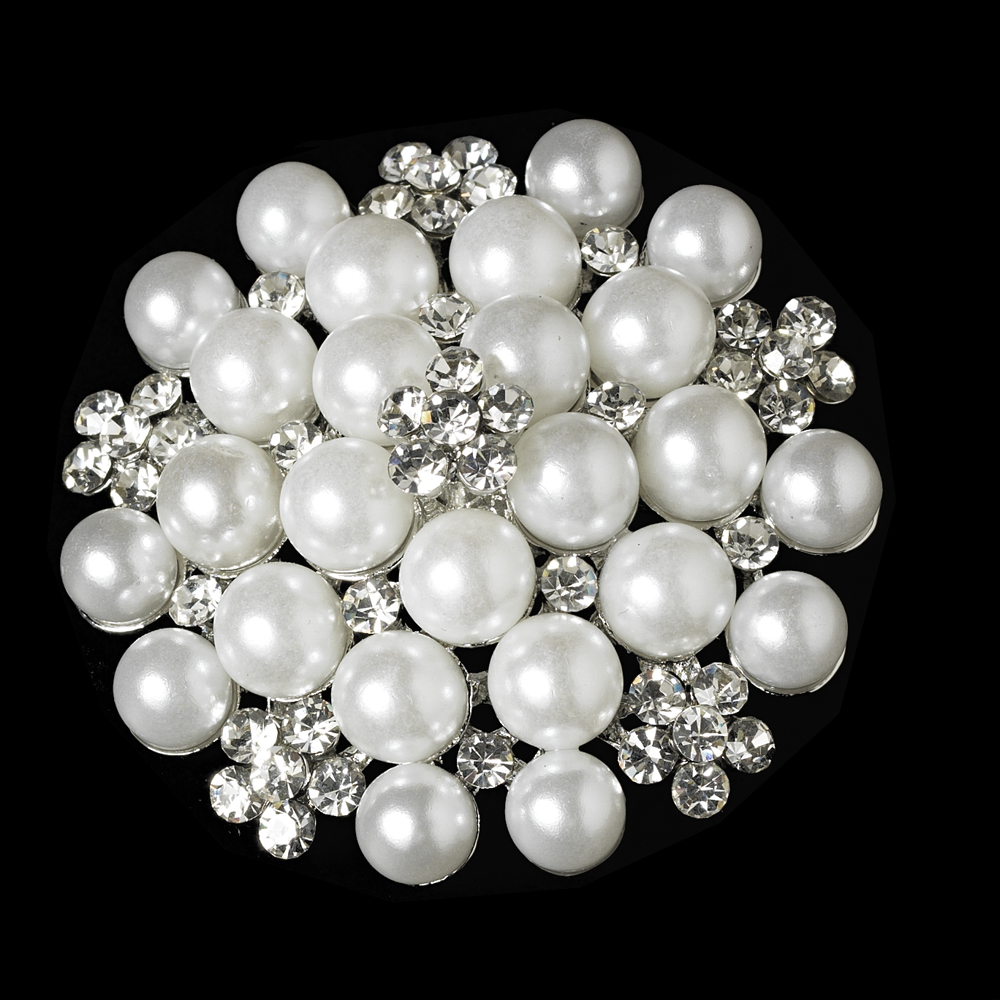 pearl brooch wedding