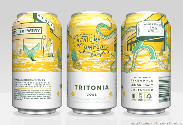 Creature Comforts to Release Tritonia with Pineapple and Lemon