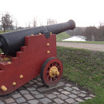 giant canon in Copenhagen, Denmark 