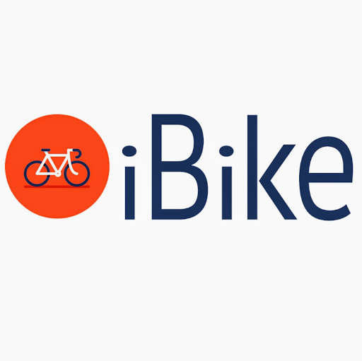 iBike shop, scooter rental logo