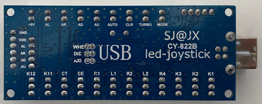 usb joystick controller board analog inputs