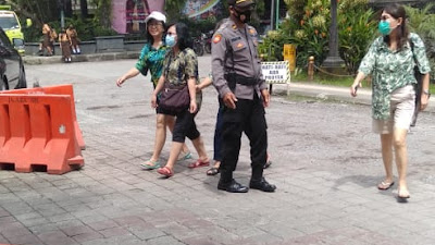 Antisipasi Kemacetan di Ubud, Kapolsek  pertebal Personel Dilapangan. 