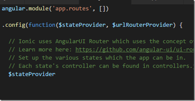 route.js uses angular router concept of states