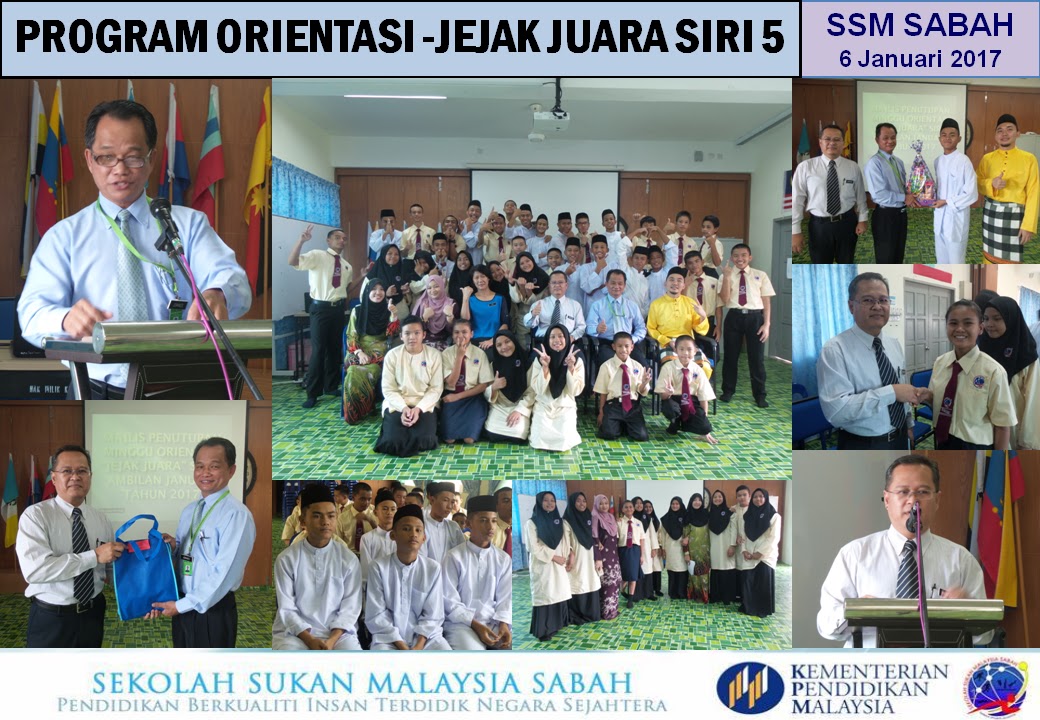 SSM SABAH - Jumaat, 6 Januari 2017 - Sekolah Sukan 